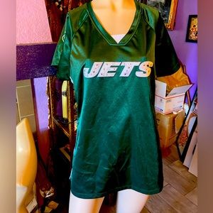 New York Jets women’s jersey size extra large.